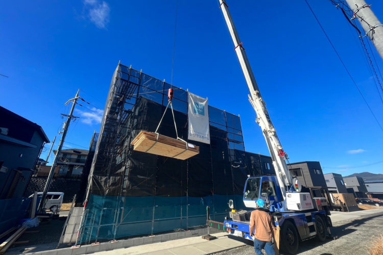 上棟、建物完成