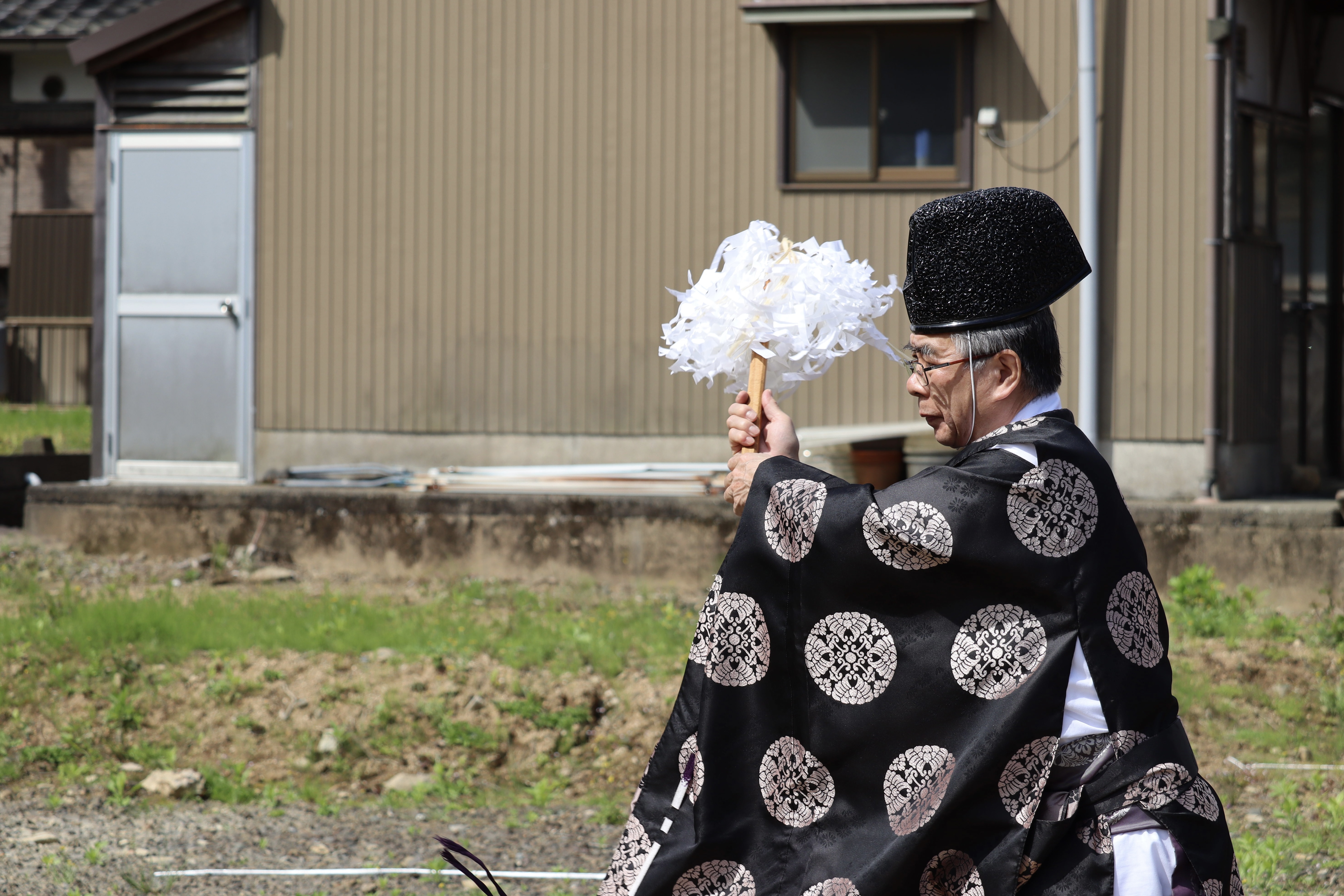 地鎮祭、着工