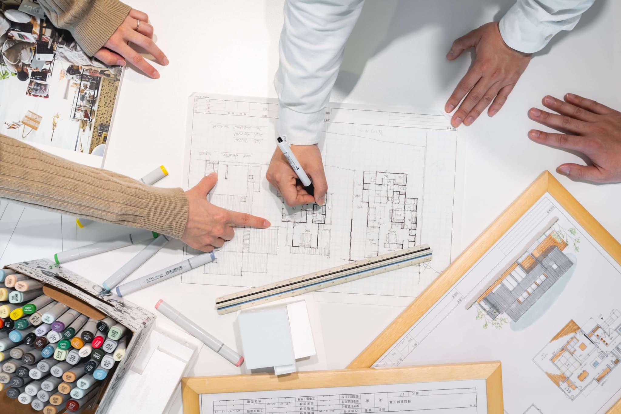 理想の間取りを実現するために設計士に要望を伝える技術